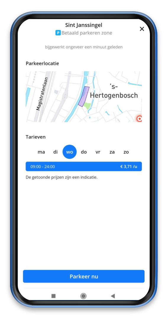 Goedkoop parkeren in Den Bosch - Gaiyo