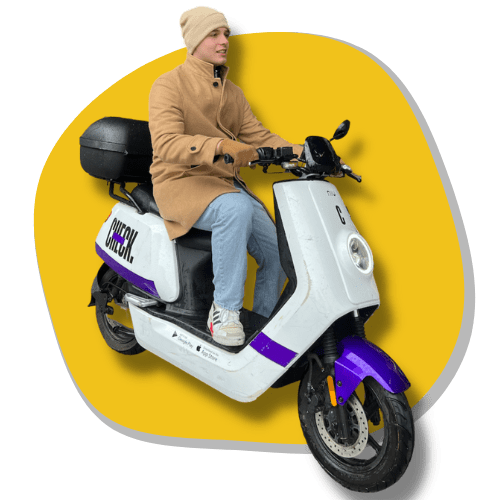 Boek je Check scooter in Rotterdam met Gaiyo