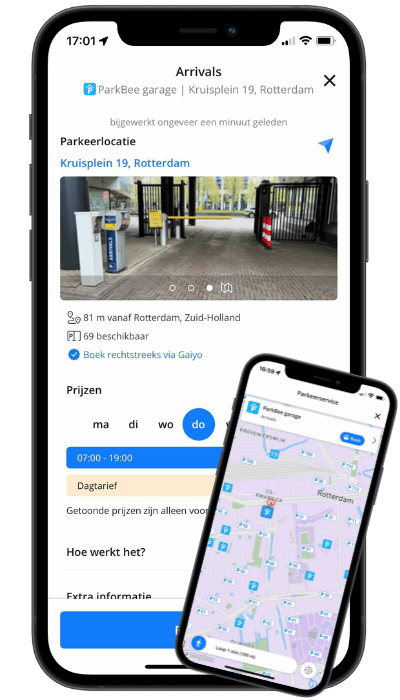 Parkeer makkelijk en snel in Rotterdam met Gaiyo